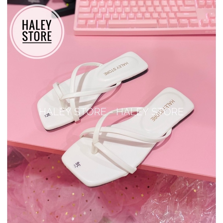 ๑  Dép nữ bệt dây quai chéo kẹp xỏ ngón đi chơi đi học đi biển đi trong nhà HALEY STORE