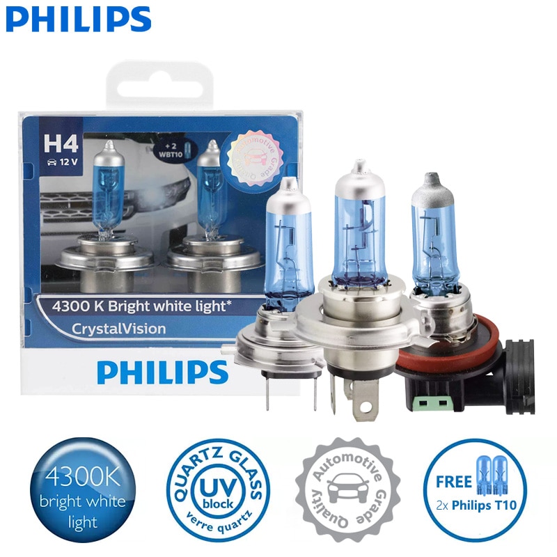 Philips 12972RGTS2 H7 +200% Racing Vision GT200 55w head Fog light Globes  Pair