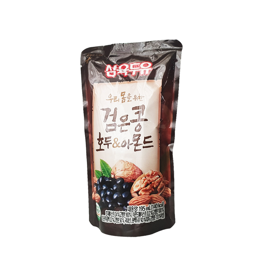 [Chính Hãng] Sữa Óc Chó Đậu Đen Hạnh Nhân SahmYook Hàn Quốc Bịch 195ml