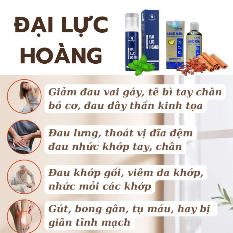 Dầu xoa bóp Đại Lực Hoàng 150ml và 120ml- dầu chùa linh phong- tự xoa tại nhà - Kiến Lửa