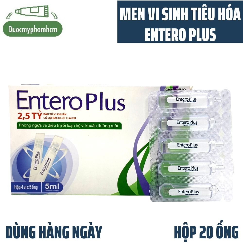 Men Tiêu Hóa Cho Trẻ Em Và Người Lớn Entero Plus Dạng Nước - Giúp Cân ...