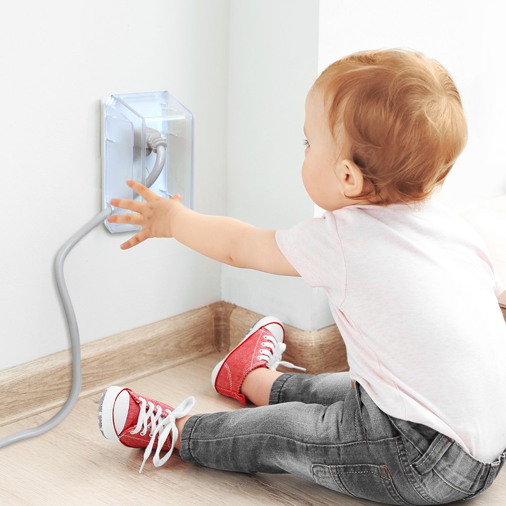 EUDEMON Childproof Transparent Refrigerator Lock, Baby Safety French Fridge  Door Lock