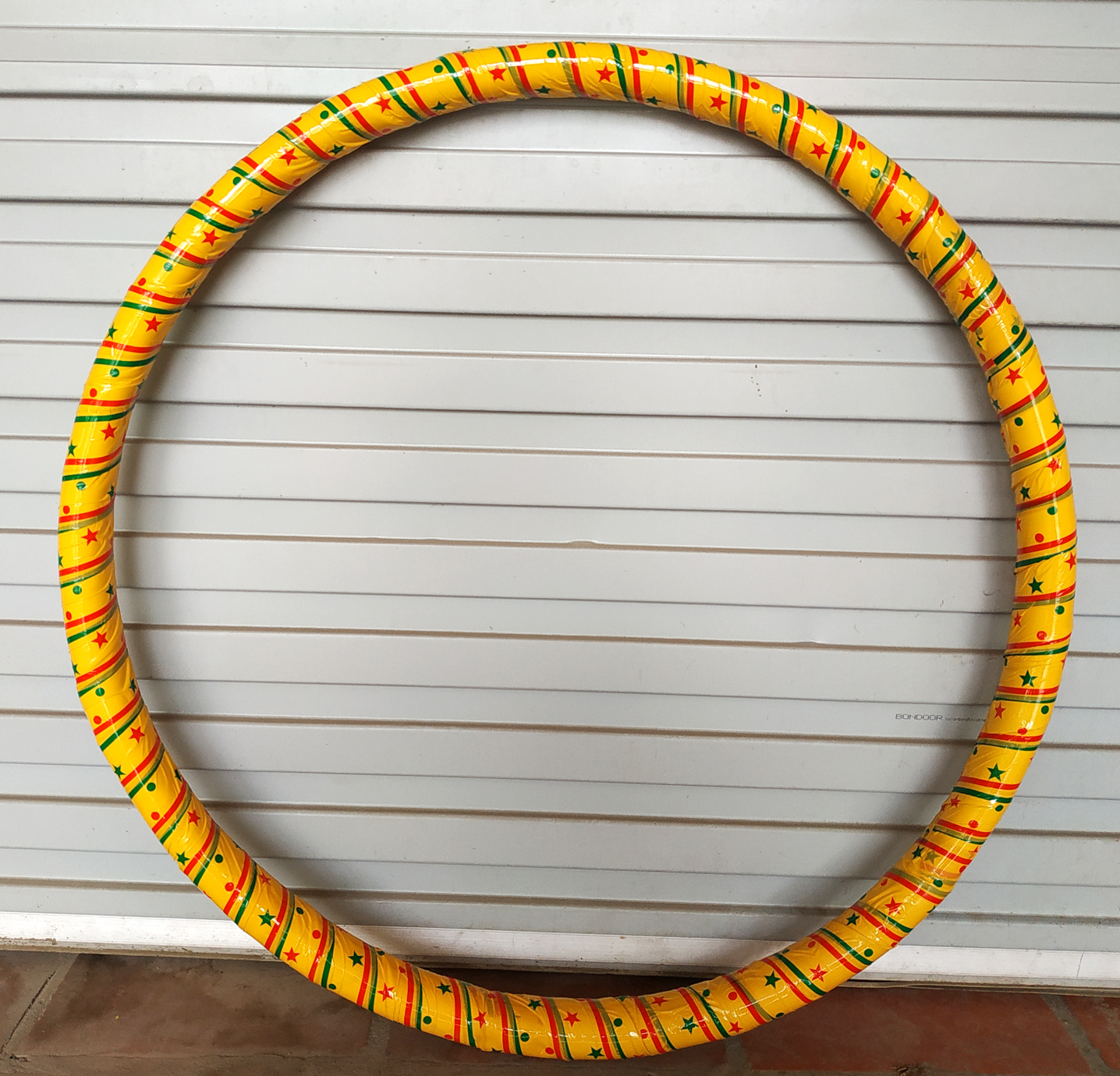 Vòng lắc eo massage bằng mây giảm eo bụng nhanh (loại chập đôi